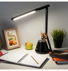 Настольная лампа офисная Eurosvet Office 80421/1 черный 8W