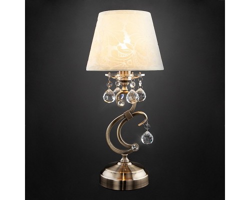 Настольная лампа декоративная Eurosvet Eileen 1448/1T античная бронза Strotskis настольная лампа