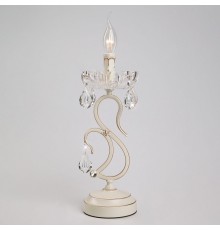 Настольная лампа декоративная Eurosvet Etna 12205/1T белый Strotskis