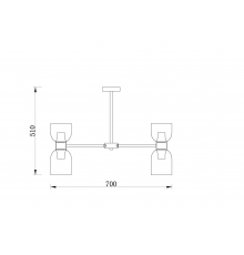 Подвесной светильник Freya FR5203PL-10CH