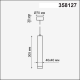 358127 OVER NT19 203 белый Накладной светильник, длина провода 1м IP20 LED 3000K 12W 160 - 265V MODO