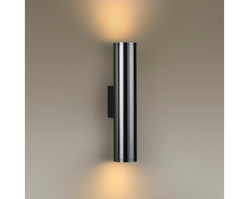 4245/2WA HIGHTECH ODL21 209 черный хром/металл Настенный светильник E27 LED max 7W DARIO