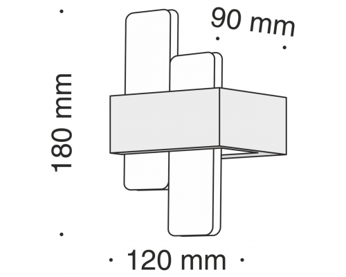 Бра Technical C817WL-L6W