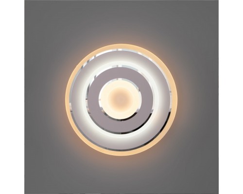 Накладной светильник Eurosvet Contorni 90185/1 белый/хром