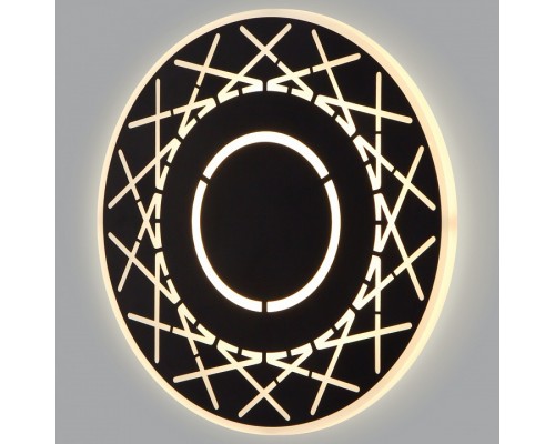 Накладной светильник Eurosvet Ilios 40148/1 LED черный 17W