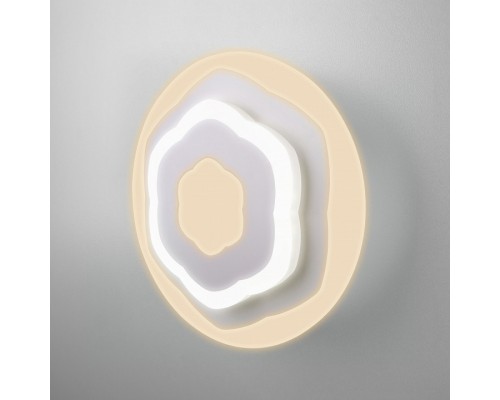 Накладной светильник Eurosvet Siluet 90117/2 белый 16W