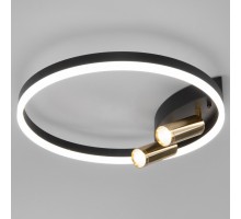 Накладной светильник Eurosvet Luminari 90247/3 черный/золото Smart