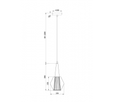 Подвесной светильник Freya FR8007PL-01GB