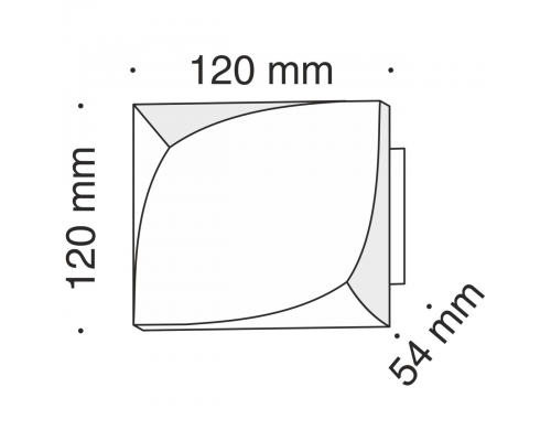 Бра Technical C198-WL-01-3W-W