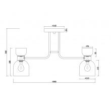 Люстра Freya FR5094PL-05G