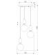 Подвесной светильник Eurosvet Bubble 50151/3 латунь