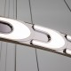 Подвесной светильник Eurosvet Chain 90163/3 сатин-никель 160W