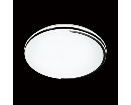 3057/EL PALE SN 012 Светильник пластик/белый/черный LED 72Вт 3000-6000К D480 IP43 пульт ДУ KEPA