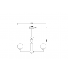 Люстра Freya FR5185PL-06BS