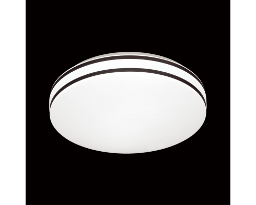 3055/DL PALE SN 016 Светильник пластик/белый/черный LED 48Вт 4000К D390 IP43 LOBIO