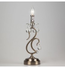 Настольная лампа декоративная Eurosvet Ernin 12505/1T античная бронза Strotskis