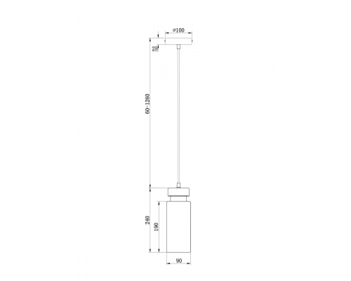 Подвесной светильник Freya FR8011PL-01GB