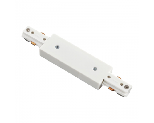 135004 PORT NT18 073 белый Соединитель с токопроводом для однофазного трехжильного шинопровода IP20 220V