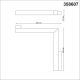 358607 SHINO NT21 045 белый Трековый светильник для низковольного шинопровода IP20 LED 4000K 24W 48V FLUM