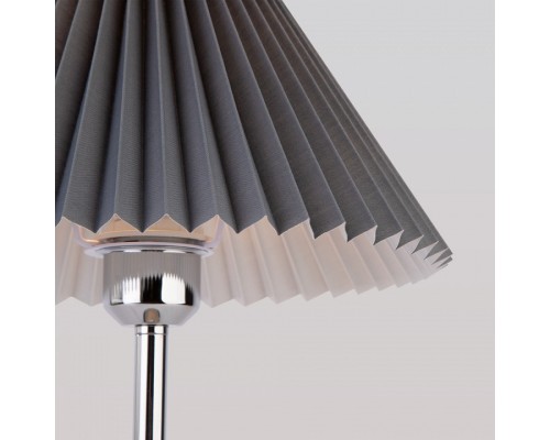 Настольная лампа декоративная Eurosvet Peony 01132/1 хром/графит