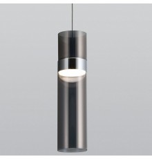 Подвесной светильник Eurosvet Lumen 50244/1 LED хром/дымчатый