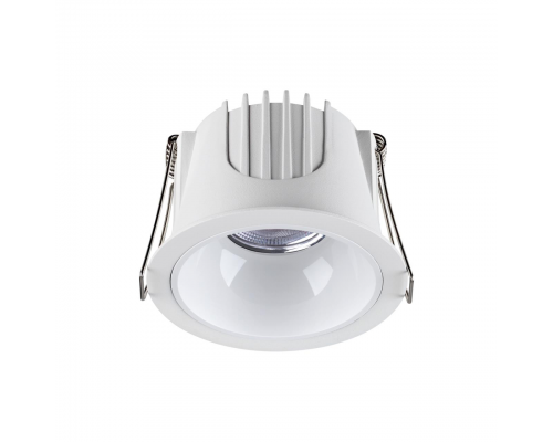 358690 SPOT NT21 251 белый Светильник встраиваемый светодиодный IP20 LED 4000К 10W 100-265V KNOF